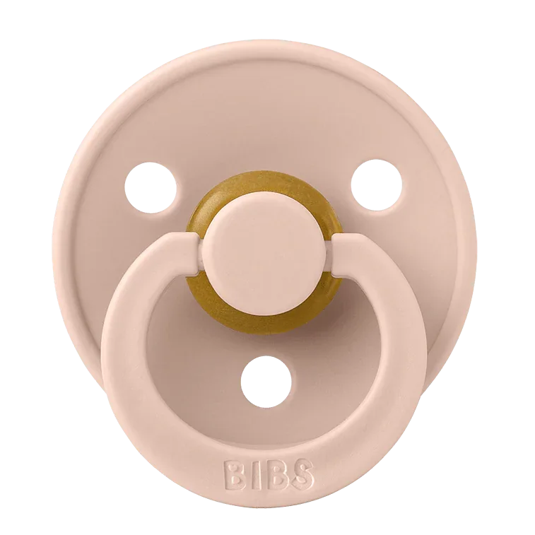 BIBS Colour Blush Speen – Maat 2 (0-36 m) | Klassieke Fopspeen