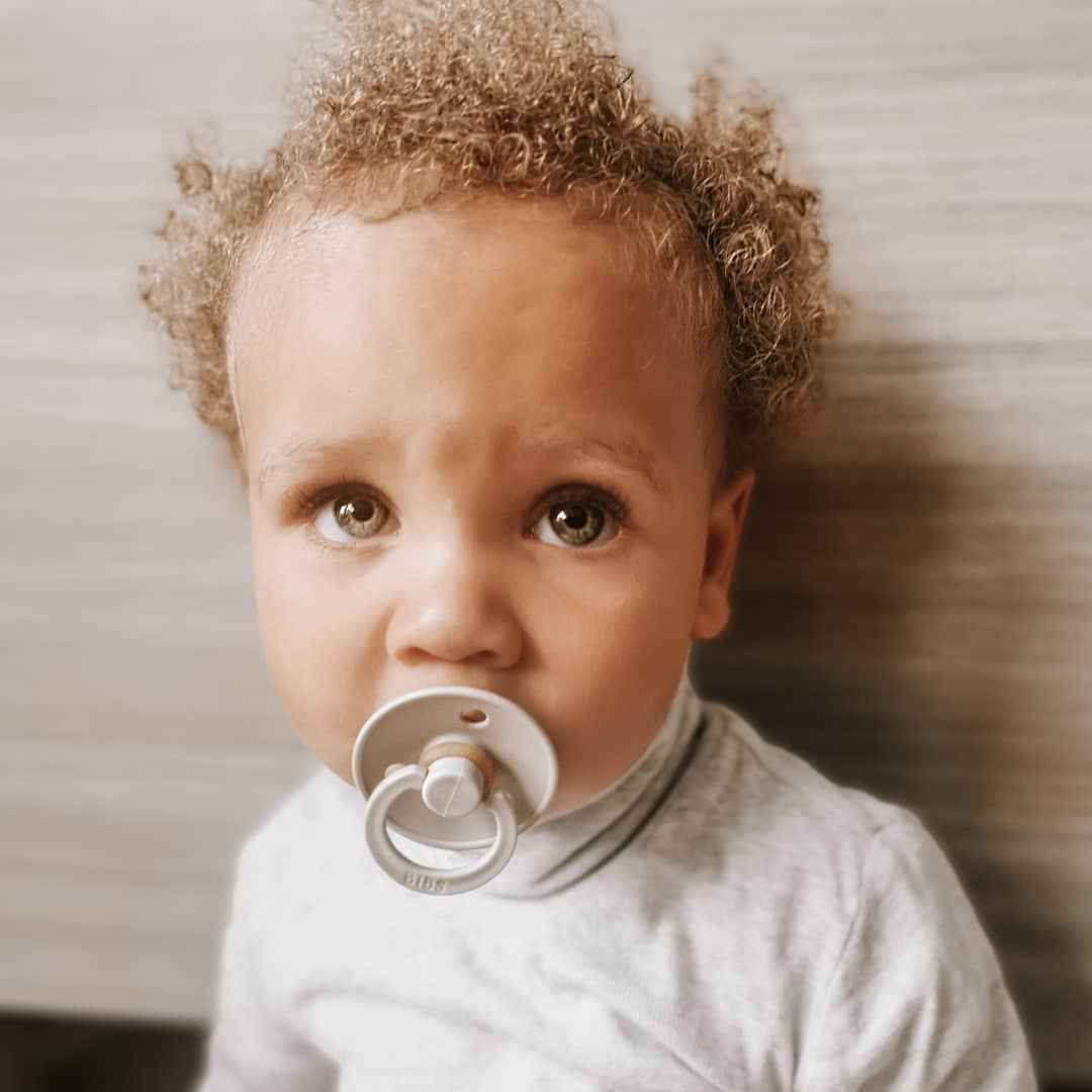 BIBS Colour Vanilla Speen – Maat 2 (0-36 m) | Klassieke Fopspeen
