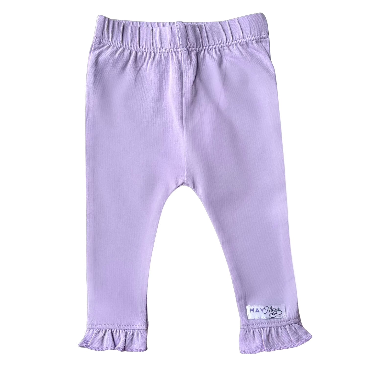 Purple leggings store for baby girl