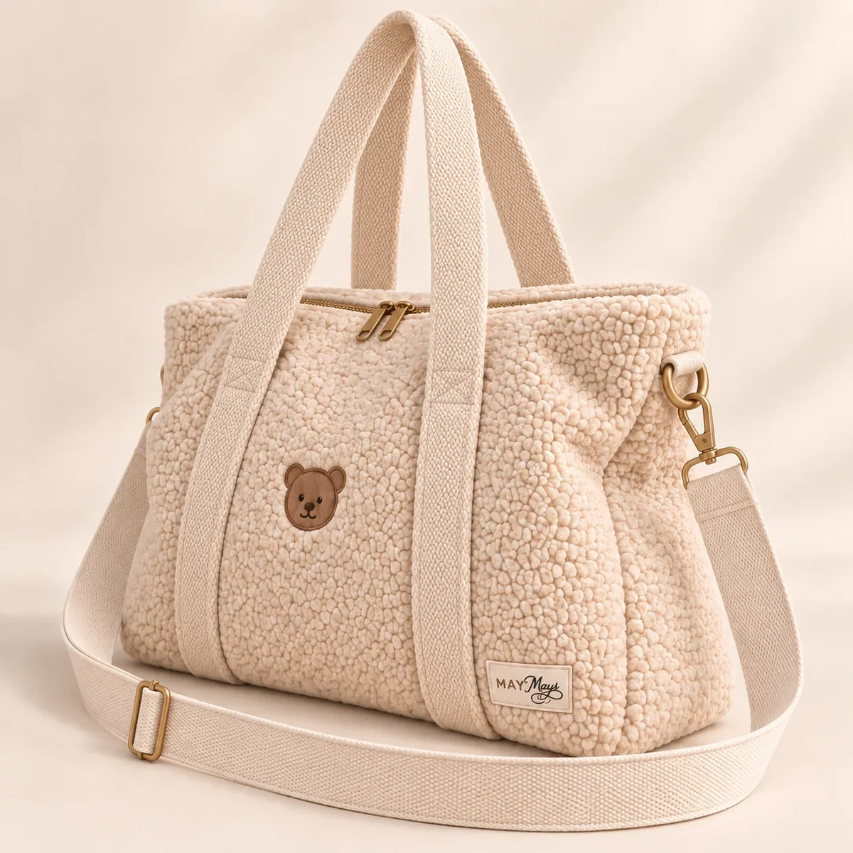May Mays Teddy Diaper Bag