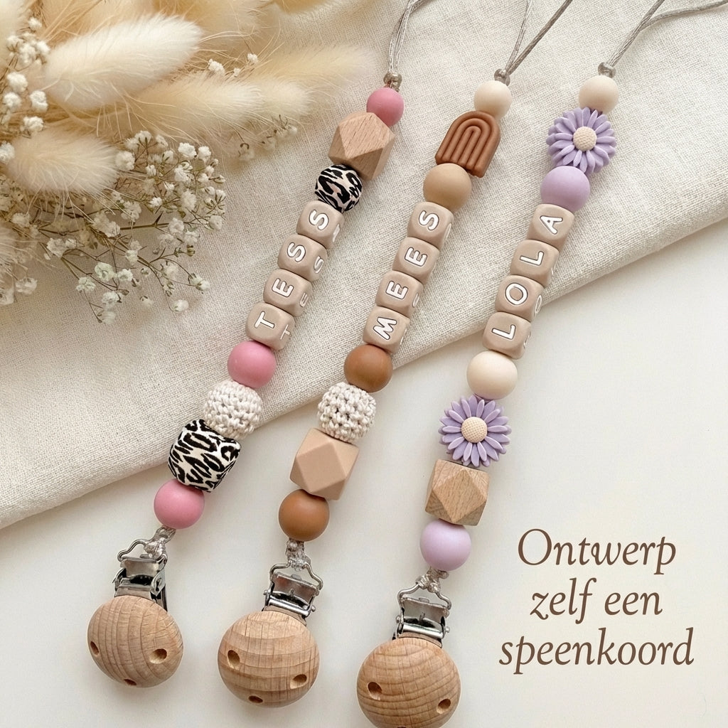 Ontwerp je eigen speenkoord