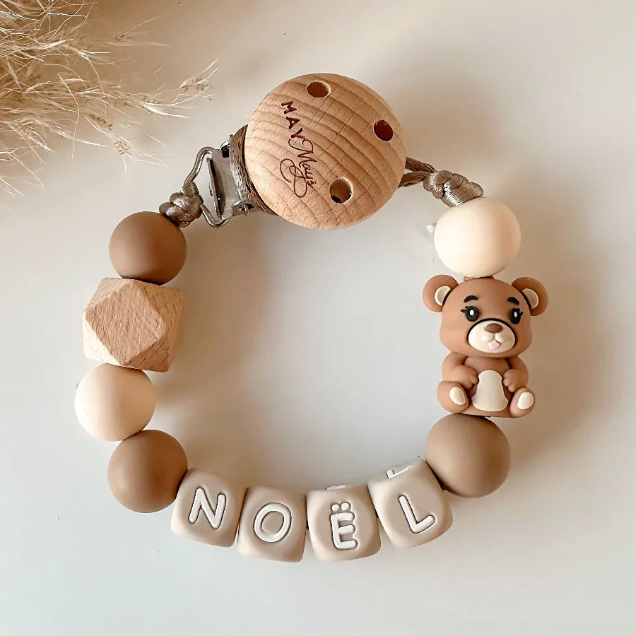 Speenkoord met naam | Beer Naturel