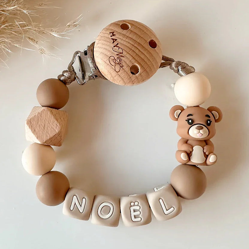 Speenkoord met naam | Beer Naturel