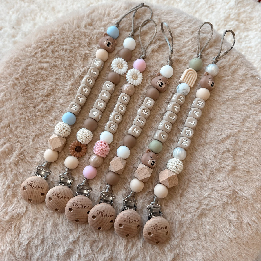 Speenkoord met naam May Mays