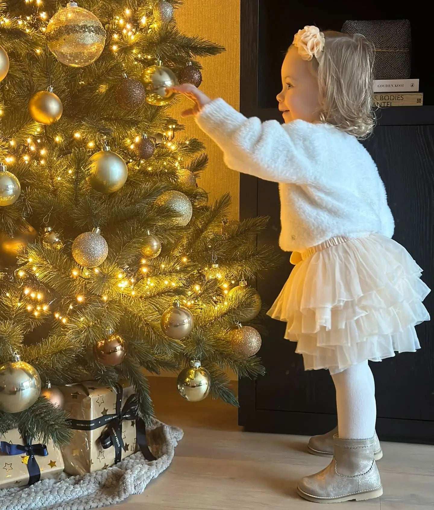 Tutu rokje Annabel Beige – Baby & Meisje | May Mays