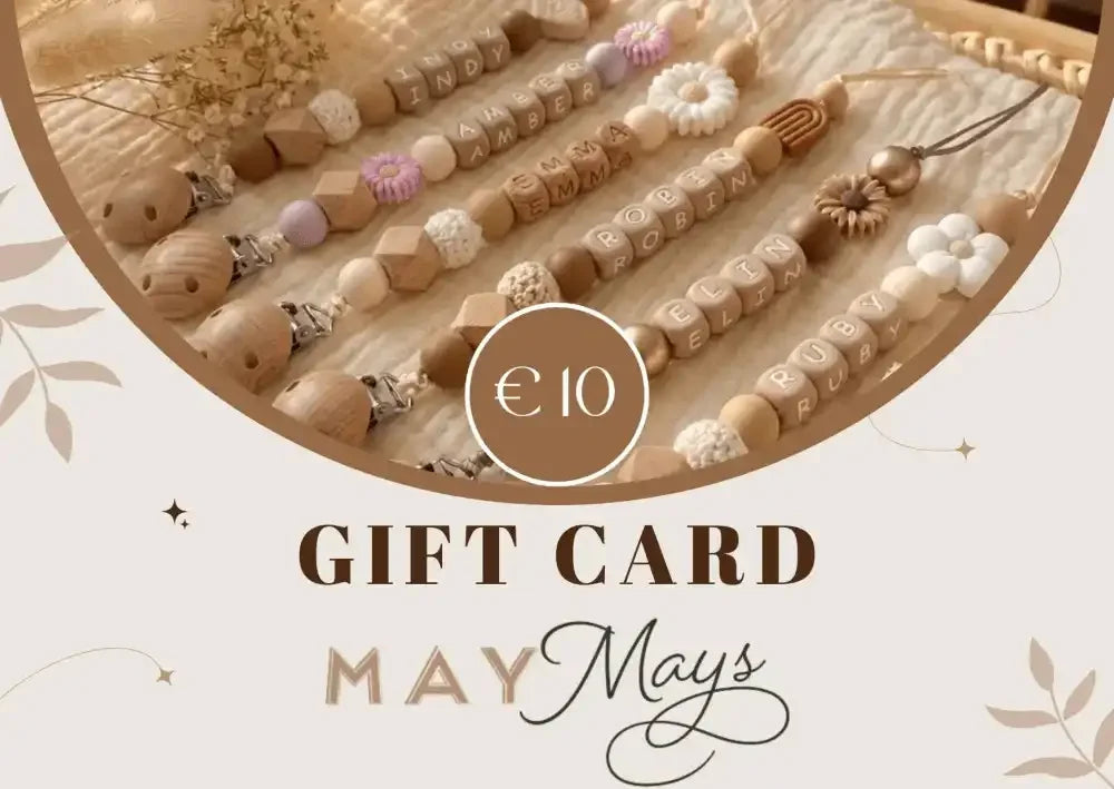 May Mays Gift Card (€10 – €100) + €5 extra shoptegoed (tijdelijke actie) - May Mays