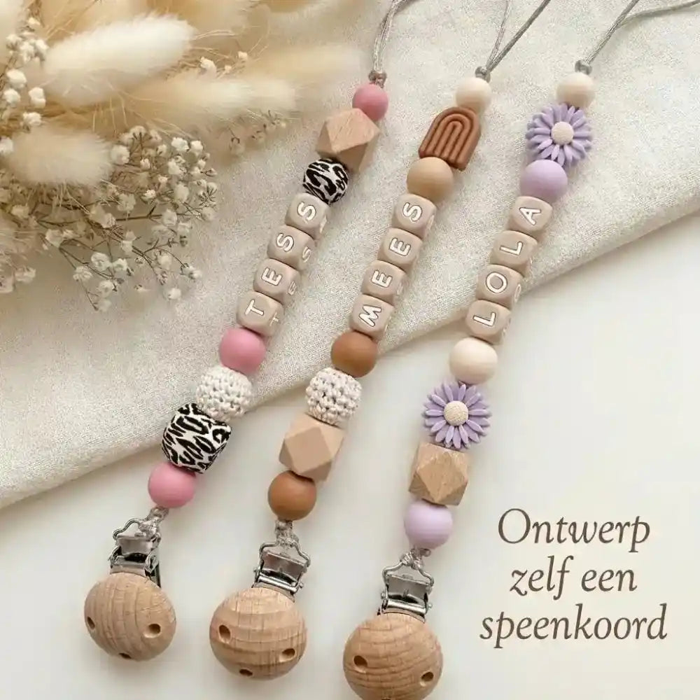 Design your own pacifier chain