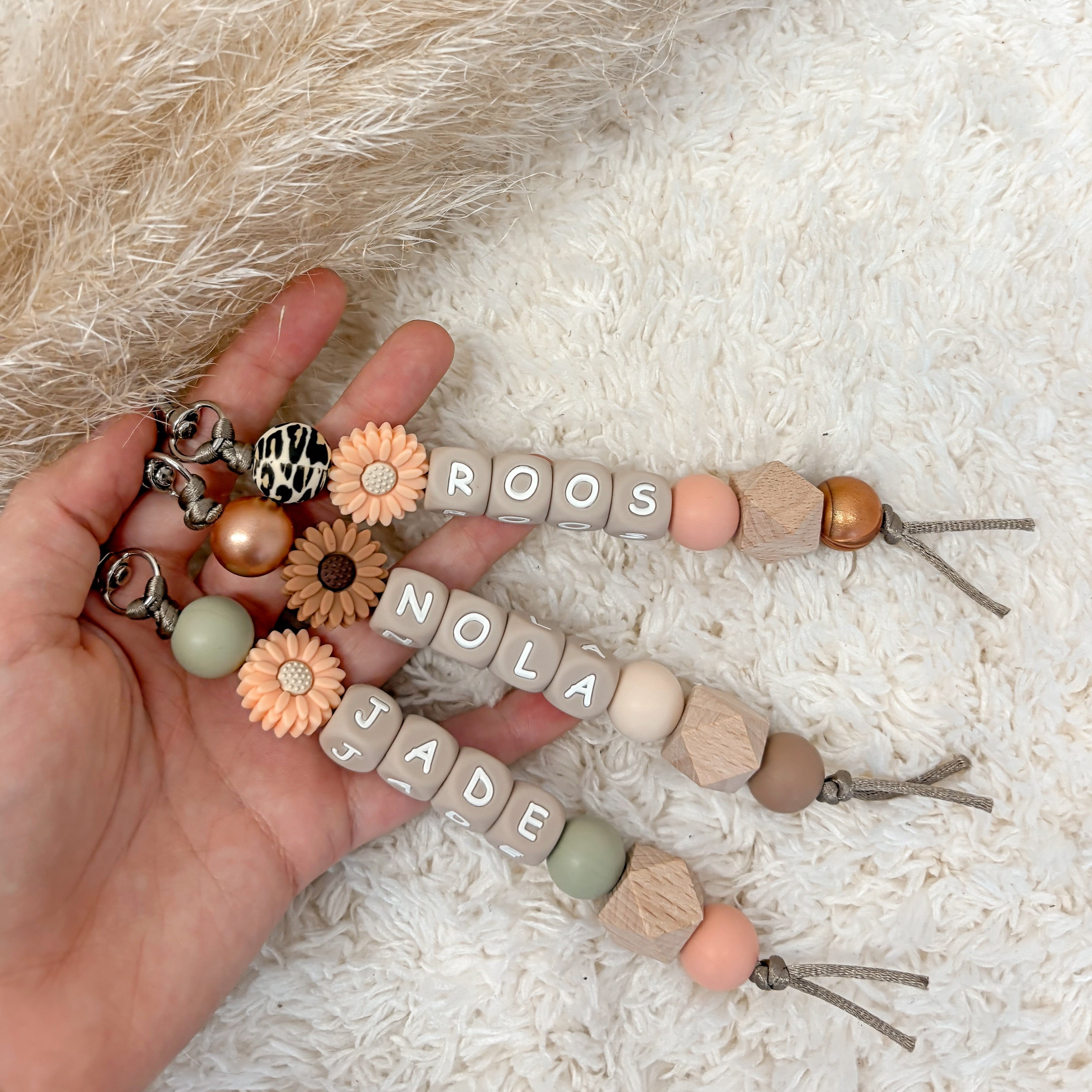 sleutelhanger naam bloemen