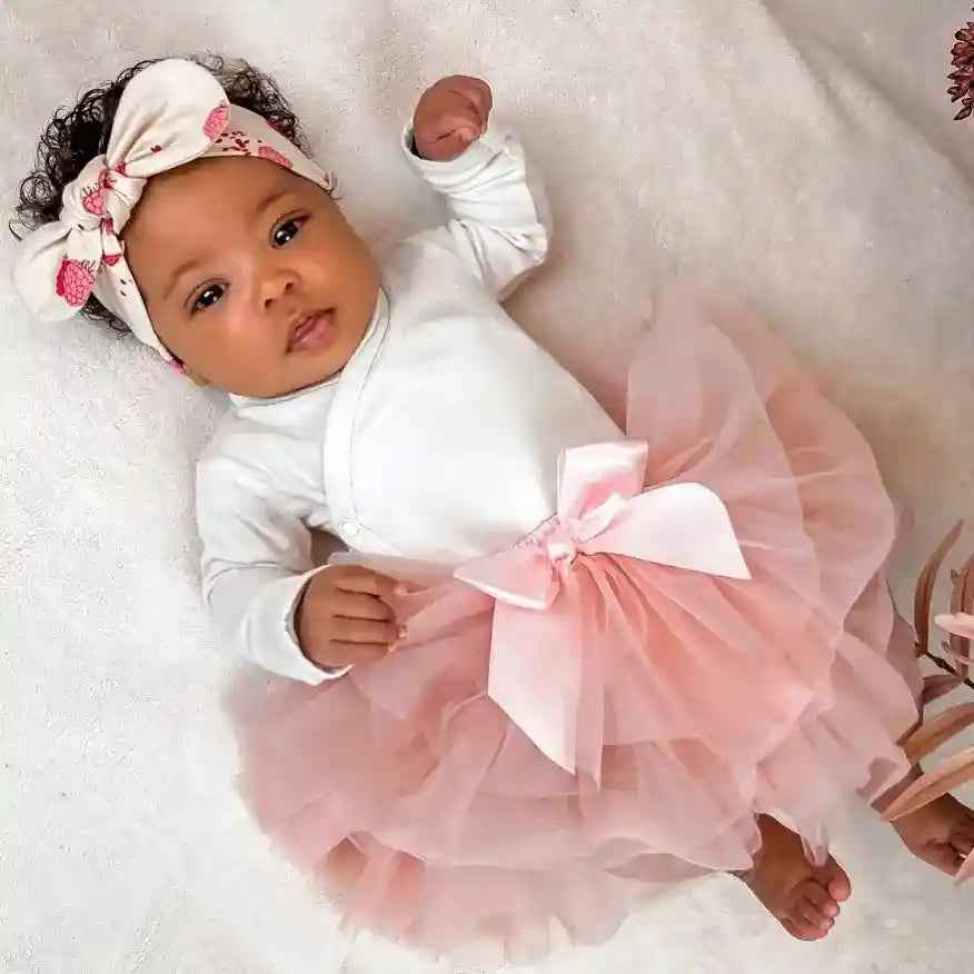 Tutu rokje met bloomer broekje roze Annabel - May Mays