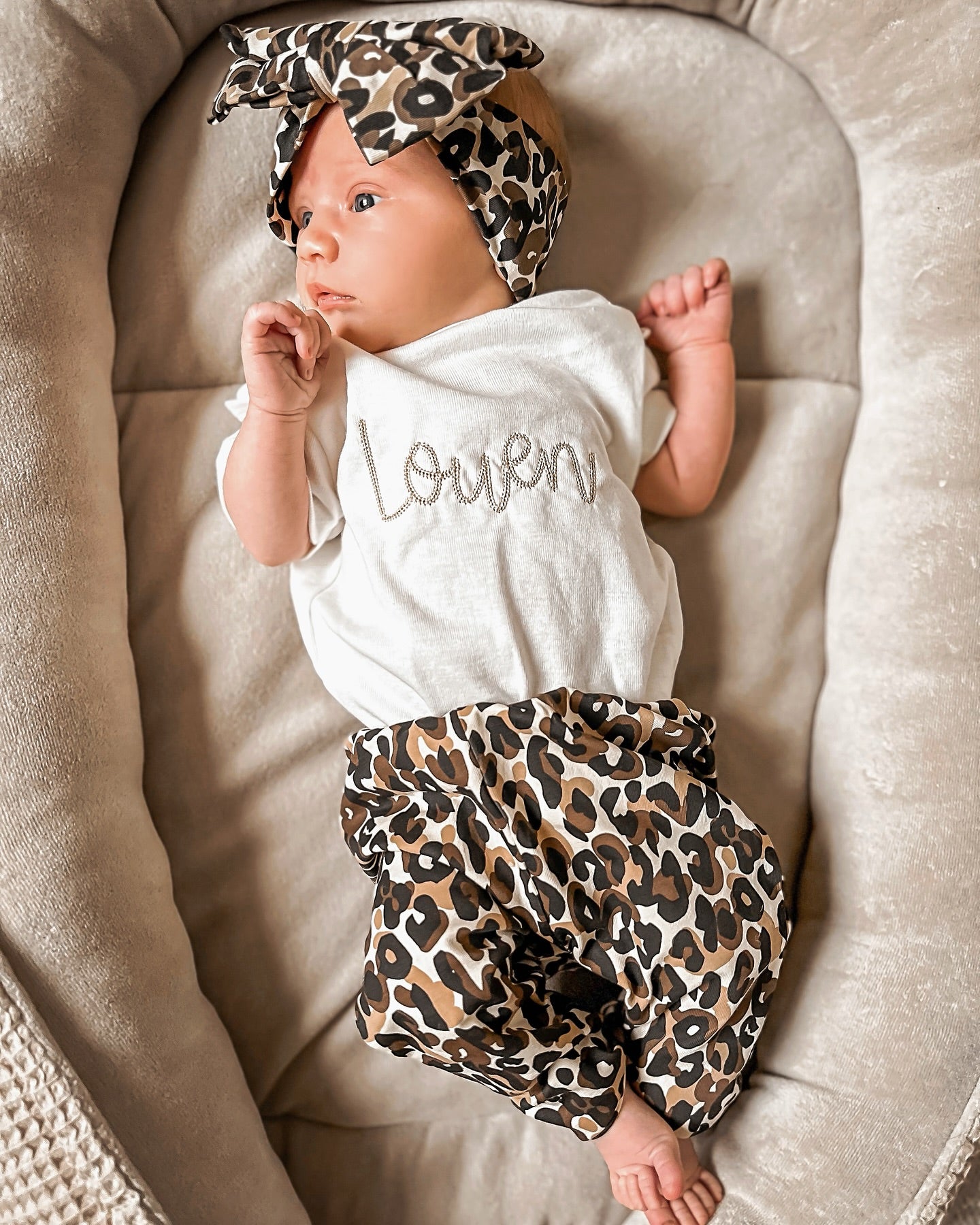 May Mays baby legging Lilly leopard