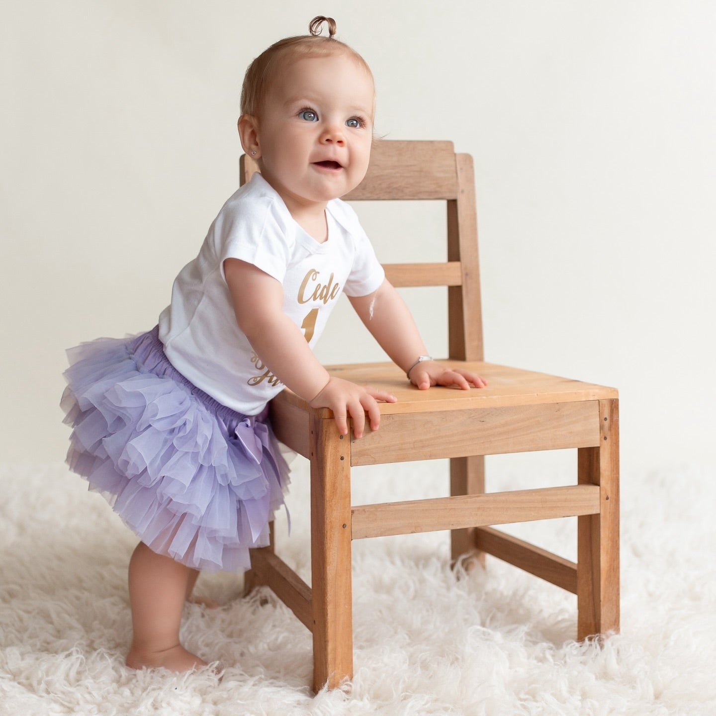 Tutu rokje incl. bloomer broekje en haarbandje lila Annabel