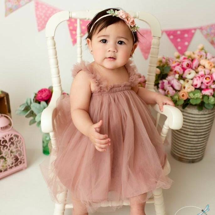 Tutu dress old pink Amarah