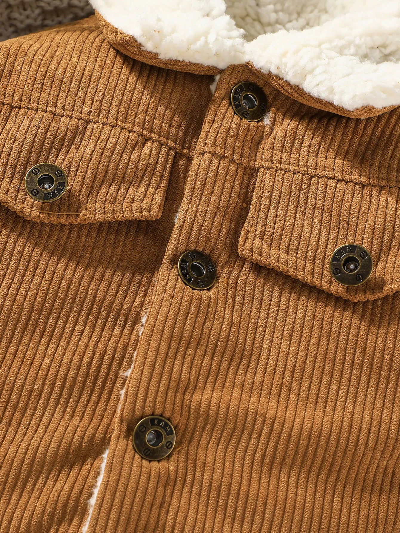 Jacket corduroy teddy lining Boaz