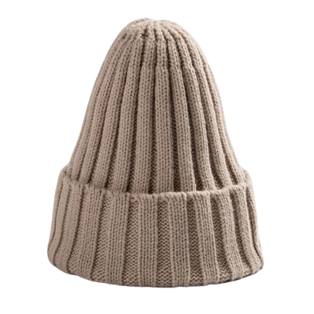 Beanie wintermutsje taupe Noah