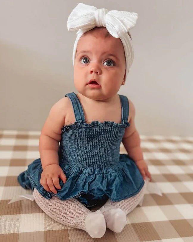 Denim romper jurkje Sophia - May Mays