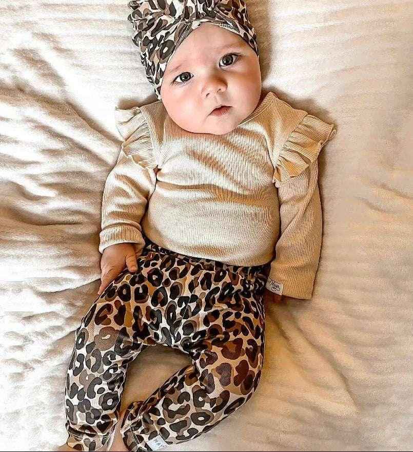 Lilly leopard print leggings - MiniDulce