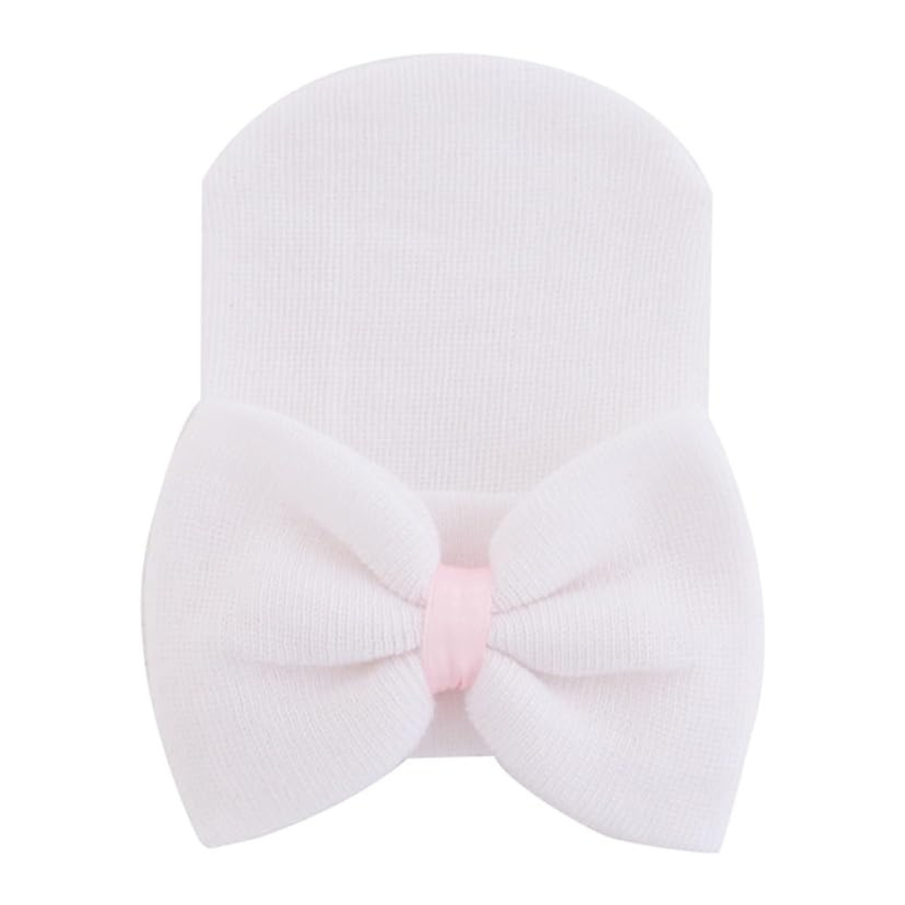 May Mays Newborn Hat With Bow Beau