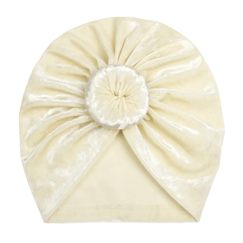 Velvet turban mutsje rose Mae - May Mays