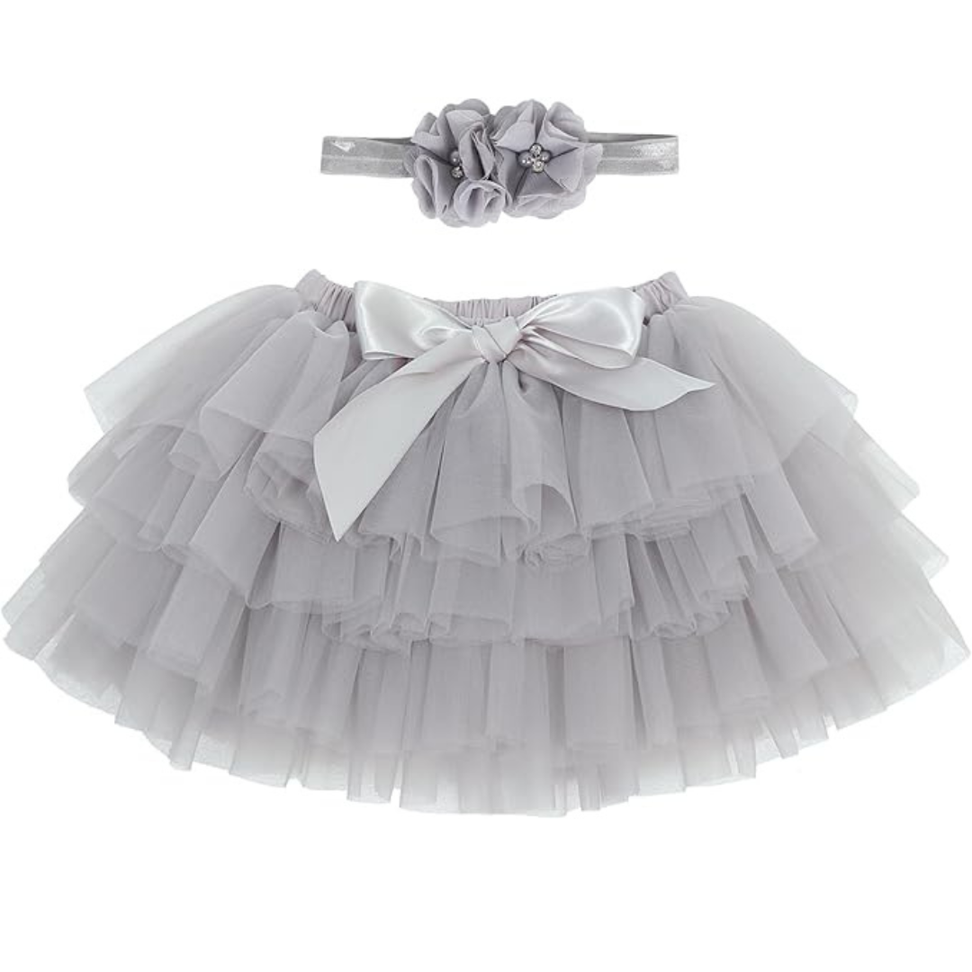 Tutu-Rock inkl. Bloomer-Hose und Stirnband lila Annabel