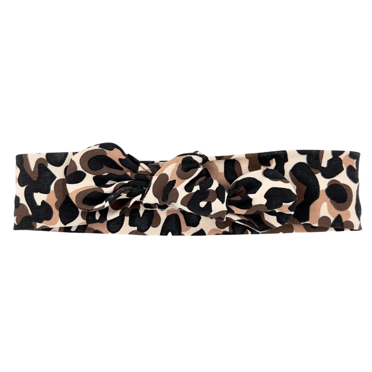 Lilly Haarbandje | Geknoopt Leopard | 0-4 jaar - May Mays